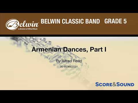 Armenian Dances, Part I by Alfred Reed - Score & Sound