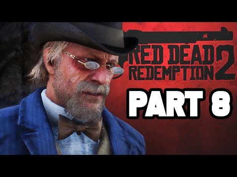 RED DEAD REDEMPTION 2 Gameplay Walkthrough Part 8 - Mission 8 - FULL GAME PS4 PRO NEW RDR2 PART 1