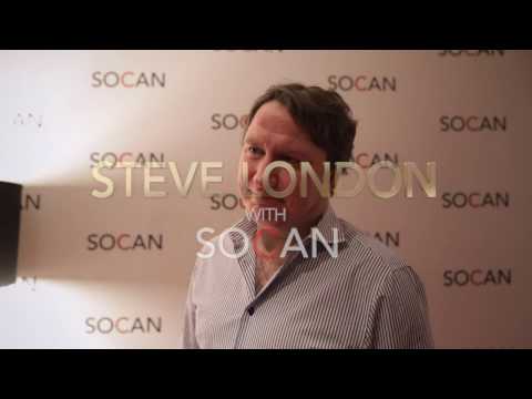 Steve London with SOCAN