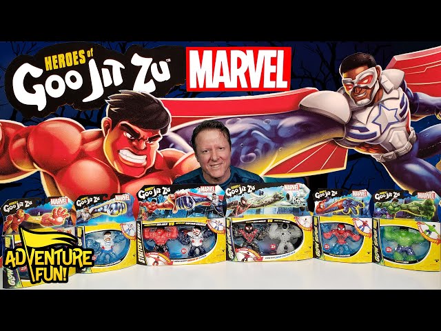 Vídeo relacionado con Heroes of Goo JIT Zu Paquete de héroes de Marvel El increíble Hulk, 11,5 cm, 41374