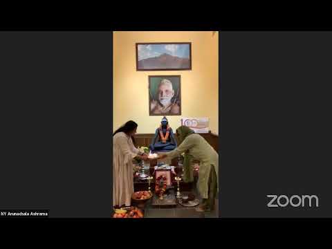 127th anniversary of Sri Bhagavan Ramana Maharshi's Advent Day Celebration by Arunachala Ashrama