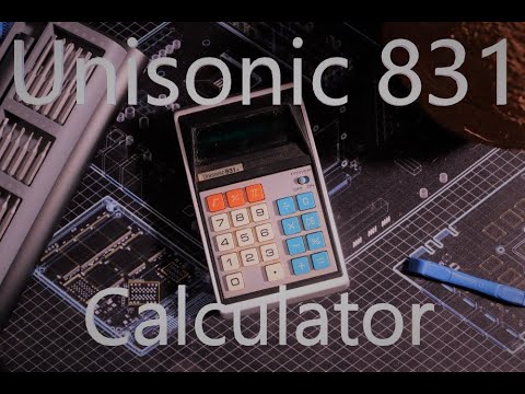 Condescending Calculator Perlustration- Episode 4; Unisonic 831A Unfinished Draft