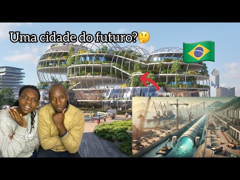 These Brazilian Megaprojects are Incredible|| Africans reacting.