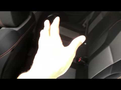 Subaru XV Crosstrek - How To Lay Rear Seats Flat