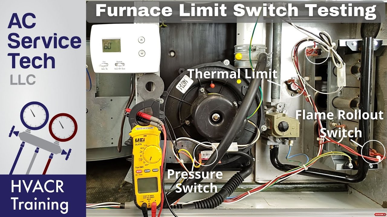 Quickly Testing Gas Furnace Safety/Limit Switches!