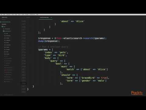 Integrat Elasticsearch with PHP Laravel Perform Simple Query with Elasticsearch PHP| packtpub com