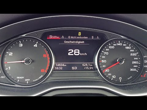 2019 Audi A4 B9 30 TDI 136 HP Acceleration S Tronic