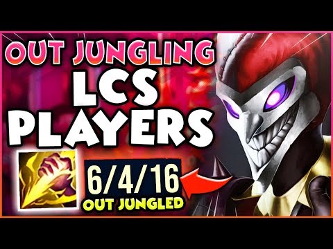 OUT JUNGLING AN LCS JUNGLER?! | 10 SECOND SHACO ULTI CD! | Season 10 | LoL | League of Legends