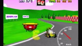 Mario Kart 64 - Royal Raceway 3lap 2'54"57
