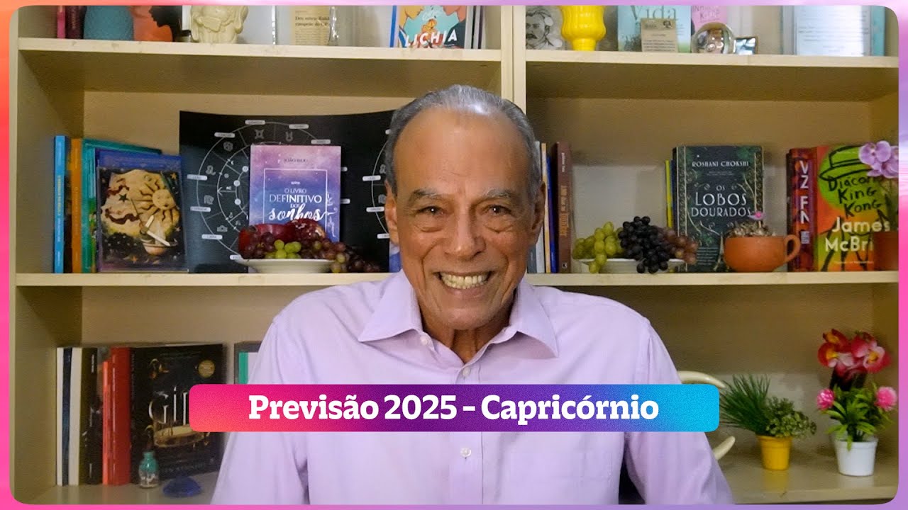 PREVISÃO 2025 - CAPRICÓRNIO | POR JOÃO BIDU