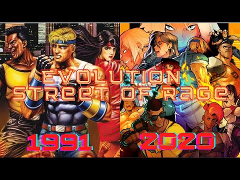 Evolution Of Street Of Rage Games 1991-2020|History Of Street Of Rage games