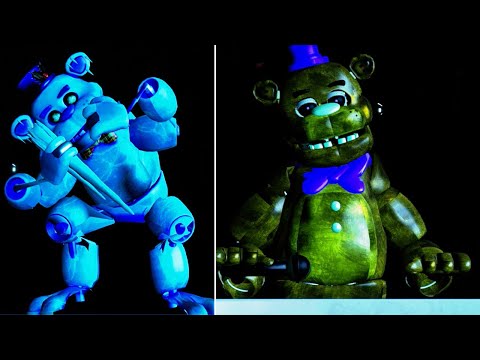 Freddy Frostbear transforms into FREDBEAR and jumpscares me - FNAF Security Breach