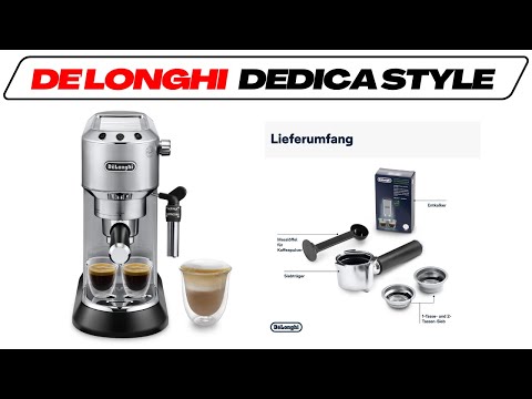 De'Longhi Dedica Style EC 685.M Siebträgermaschine im Test Vergleich 2026🥇 Gute Espressomaschine