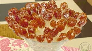 Bala de gengibre e mel super fácil