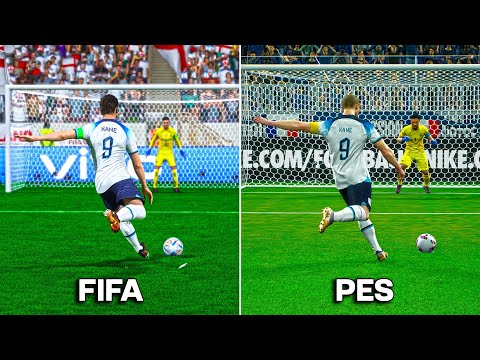 HARRY KANE Penalty | PES vs FIFA (2014-2023)