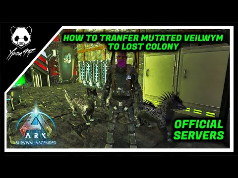 How To Tranfer Mutated Veilwyrms to Lost Colony | ARK: Survival Ascended