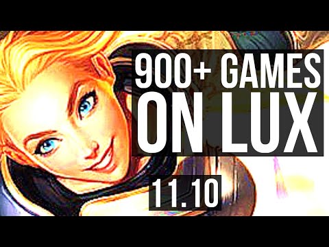 LUX vs HEIMERDINGER (MID) | 10/1/4, 1.6M mastery, 900+ games, Legendary | EUW Diamond | v11.10
