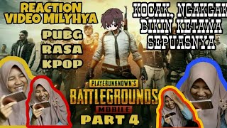 Download lagu PUBG KOCAK INDONESIA - REACTION VIDEO MILYHYA PUBG 100% KEBODOHAN [ PUBG rasa Kpop ] #part4 mp3