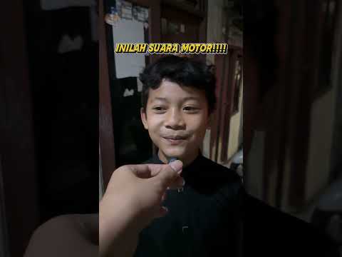 SUARA MOTOR GINI YA?