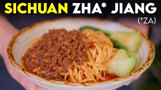 Sichuan Meat Sauce Noodles (Zajiang Mian) thumbnail