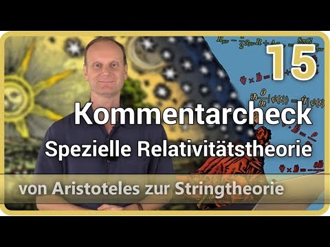 Special Relativity • Commentary Check Aristotle ⯈ String Theory (15) | Josef M. Gaßner