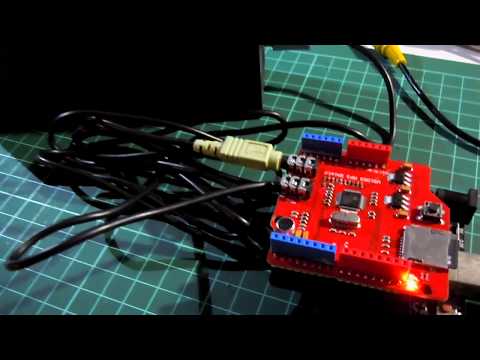 VS1053 MP3 プレーヤー・シールドでMIDIファイルの再生