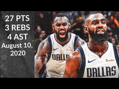 Tim Hardaway Jr. 27 PTS 3 REBS 4 AST | Mavs vs Jazz | Full Highlights 8/10/20