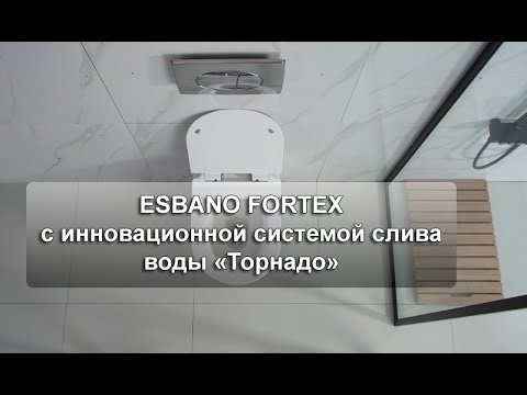 Унитаз-подвесной ESBANO FORTEX черный матовый