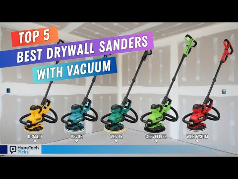 ▶️ Top 5 Best Drywall Sanders with Vacuum 2025 | Dust-Free Sanding Made Easy