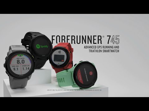 Миниатюра изображения товара Умные часы Garmin Forerunner 745 / 010-02445-11 (бирюзовый)
