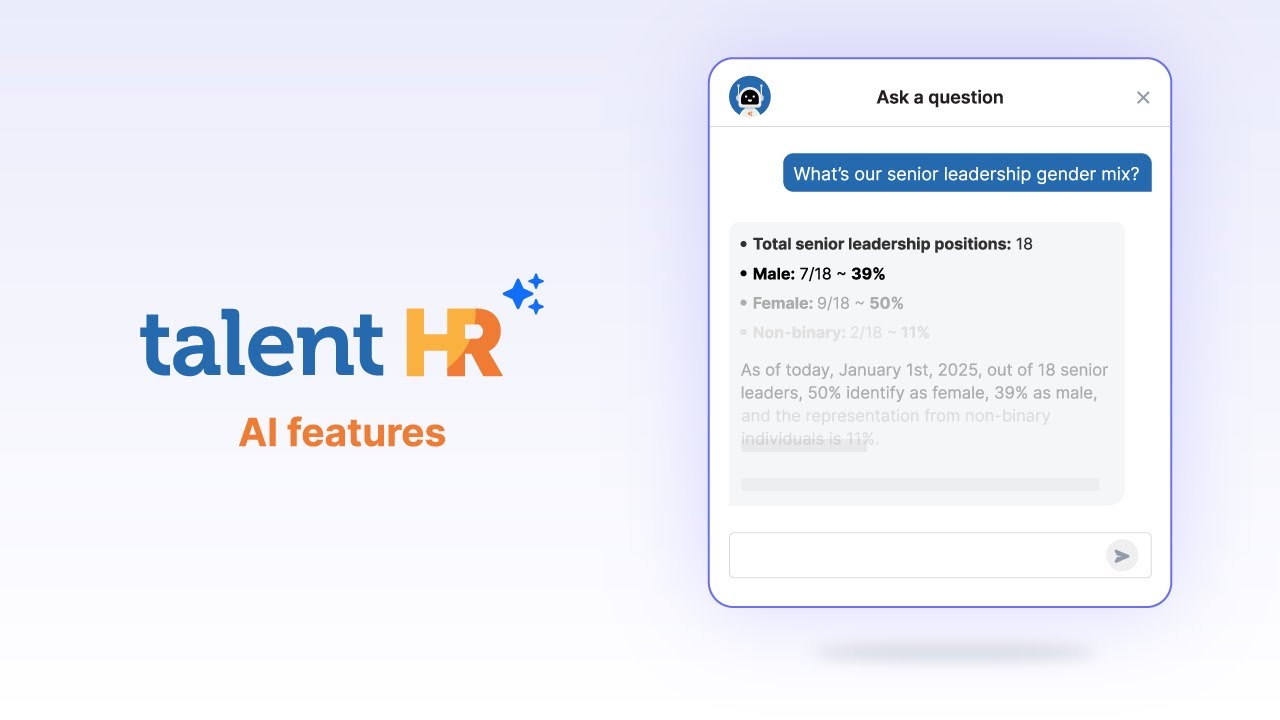 Bringing AI into the HRIS workflow - TalentHR