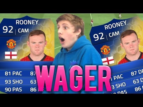 BIG ASS BLUE CARD WAGER!! - FIFA 14