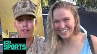 Ronda Rousey: Hell Yeah I'll Go to Marine Ball... But There's a Catch!