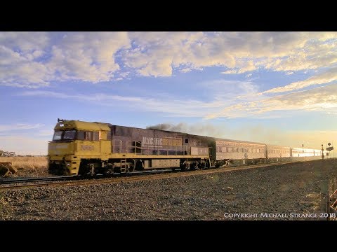 The Overland Passenger Train (6AM8) - PoathTV Australian Railways