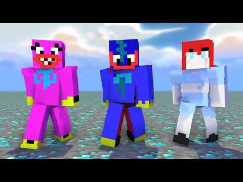 MONSTER SCHOOL :DUN DUN DANCE HUGGY WUGGY POPPY PLAYTIME - MINECRAFT ANIMATION