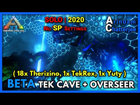 Ark - (SOLO) BETA TEK CAVE & BETA OVERSEER Boss Fight (Ascension) - S2E21