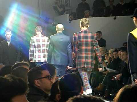 Duckie Brown Fall 2010 Show Finale - Glasgow Skinner