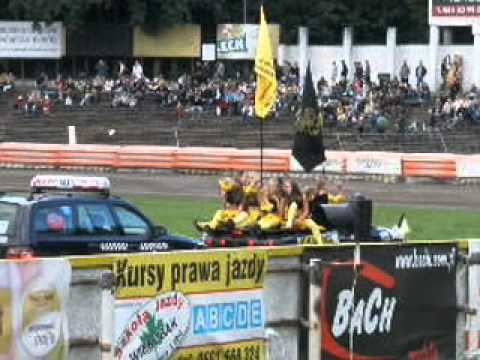 Skorpionki otwierają mecz PSŻ Lechma Poznań vs SPEEDWAY Miscolc