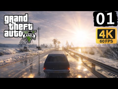 Grand Theft Auto 5 Gameplay Walkthrough Part 1 - GTA 5 PS5 4K 60FPS
