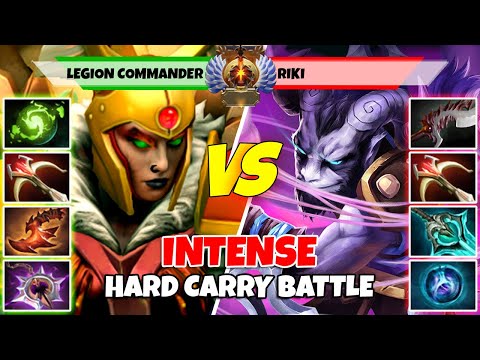 LEGION COMMANDER (Carry) vs RIKI (Carry) - Epic Battle Of Immortal Rank Dota 2 Players - Z Dota 2