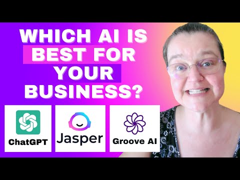 ChatGPT AI vs. Jasper AI vs. Groove AI: Which AI Tool Will Save You The Most Time & Money? Video