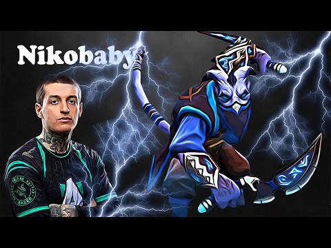 Nikobaby - Riki Safelane with fng and Midone | Dota 2 7.27d Gameplay