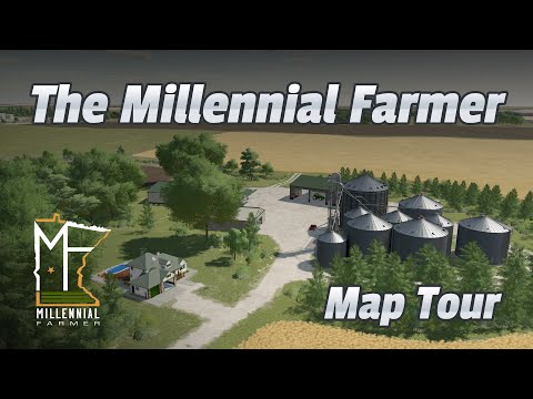 The Millennial Farmer Map IS BACK!! - First Look Map Tour - FS22