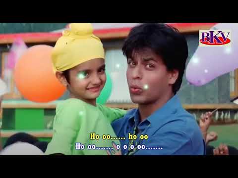 Ladki Badi Anjani Hai - KARAOKE - Kuch Kuch Hota Hai 1998 - Shah Rukh Khan & Kajol