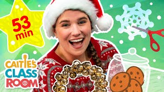 Christmas With Caitie! 🎄 | Sing Songs, Make Crafts, Meet Special Guests and MORE!