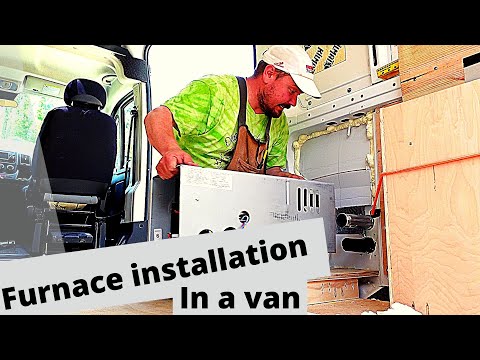 Installing a Suburban RV furnace in a van