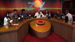 Johnny Ventura pone a el team de la risa a gozar