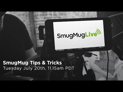 SmugMug Live! Episode 102 - ‘ Tips & Tricks' - Customizing our Homepage