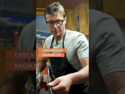 Kantenschleifen beim Profi Teil 2 | Ski fahren | Outdoor | Bergmenschen |  BR #shorts