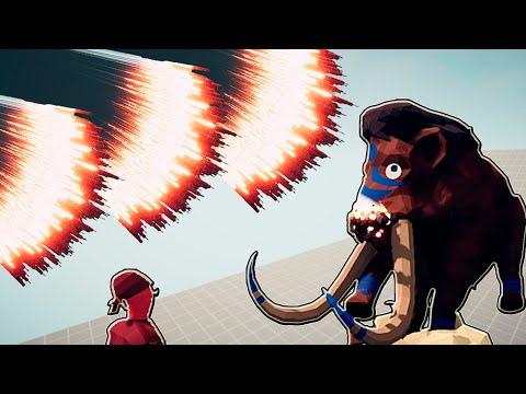 EVERY GOD vs MAMMOTH - Totally Accurate Battle Simulator | TABS